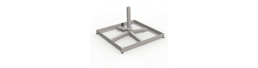 Prostor P6 tegelstandaard tegelvoet koop je bij | Gipro Parasols