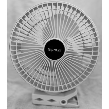 Ventilator voor parasol & zonnescherm - Kantelbaar & draaibaar | Gipro