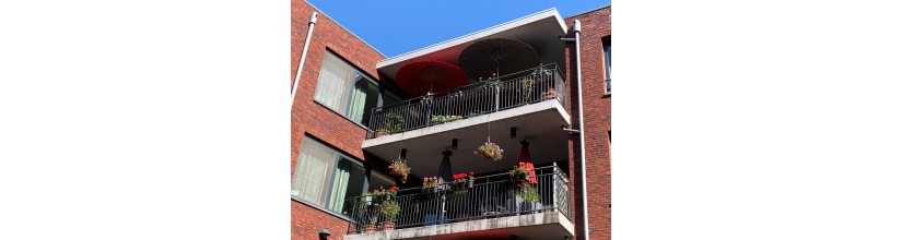 Solero Vaticano designparasol - Stijlvol, rond en flexibel | Gipro Parasols