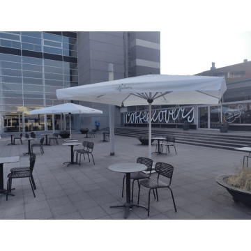 Solero Maestro Prestige Pro Horecaparasol – 300×400 & 400×400 cm | Gipro Parasols