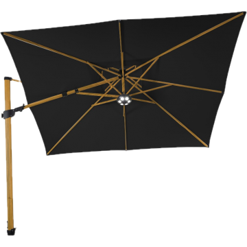 Solero Fratello Pro vrijhangende of zweefparasol - draaibaar & dubbel kantelbaar | Gipro Parasols