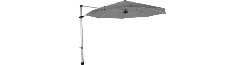 Solero Laterna Pro – Vrijhangende parasol 3 × 3 / Ø350 | Gipro Parasols