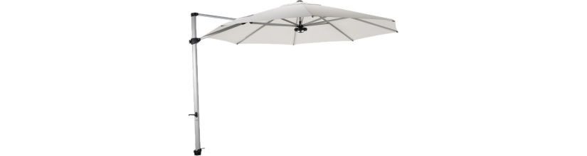 Solero Laterna Pro – Vrijhangende parasol 3 × 3 / Ø350 | Gipro Parasols