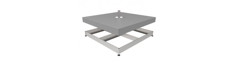 Prostor P6 tegelstandaard tegelvoet koop je bij | Gipro Parasols